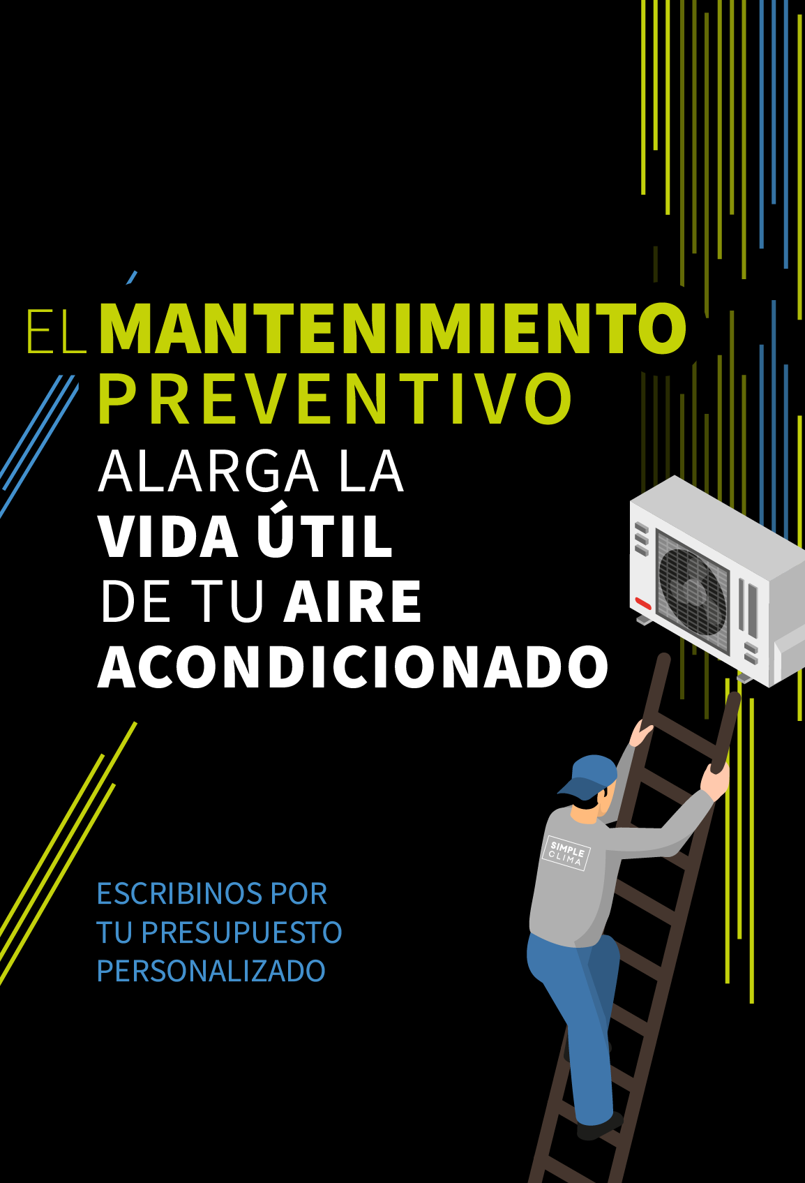 El mantenimiento preventivo alarga la vida util de tu aire acondicionado